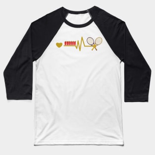 Tennis Heartbeat and Pimms Baseball T-Shirt